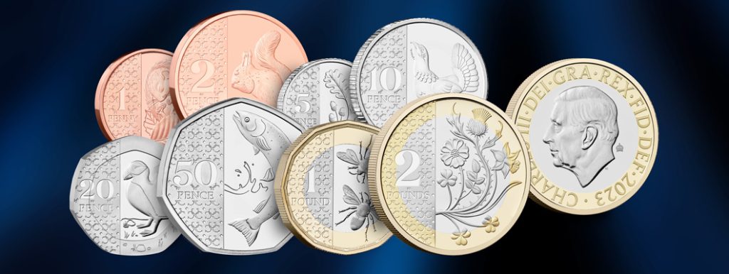 UK 2023 New Coinage 1024x386 - The UK’s NEW Coinage