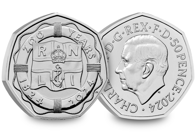 2024 Annual Coins BU Pack RNLI 50p  - UK’s 2024 Annual Coins Revealed