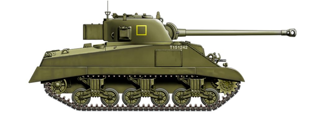 Blog image 1 firefly 1024x386 - The Sherman Firefly Tank: Unleashing Fury on D-Day and Beyond