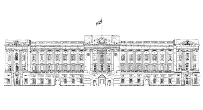 Buckingham Palace Line Drawing - BREAKING NEWS: The FIRST EVER Royalty 10p Coin Series Announced