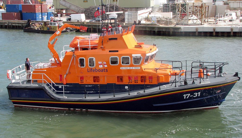 Lifeboat.17 31.underway.arp  1024x585 - Celebrating 200 Years of Bravery at Sea: The New UK 2024 RNLI 50p Coin