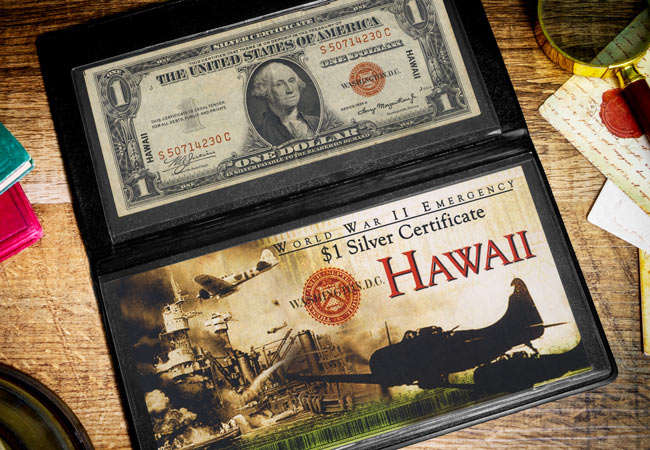 US WWII Hawaii 1 Dollar Banknote Lifestyle 01 - Homepage