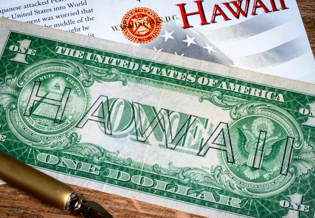 US WWII Hawaii 1 Dollar Banknote Lifestyle 03 - Homepage