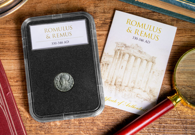 Romulus and Remus Lifestyle - The coins which built Ancient Rome: yours for JUST £40 (+p&#038;p)