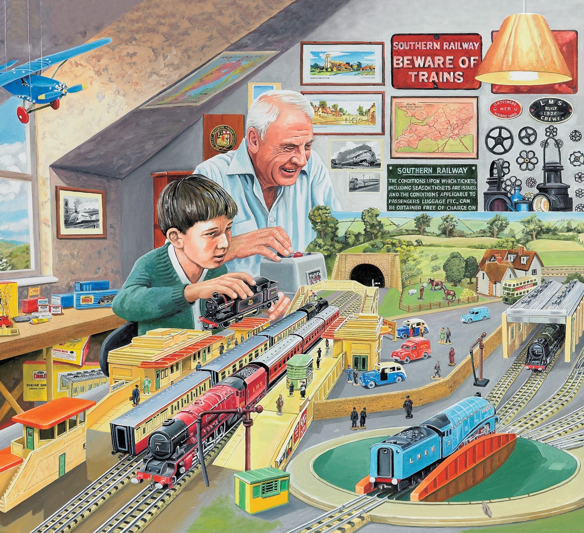 Train Set in the Attic - Back in the Good Ol&#8217; Days&#8230;