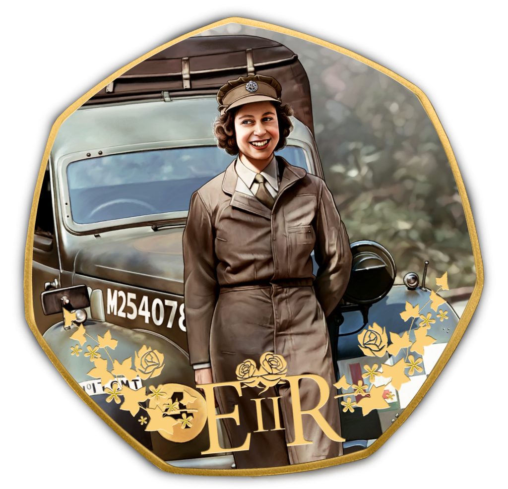 1945 Joined the ATS F No BG 1 1024x986 - Honouring a Remarkable Reign: The Queen Elizabeth II Memorial Tribute Commemorative