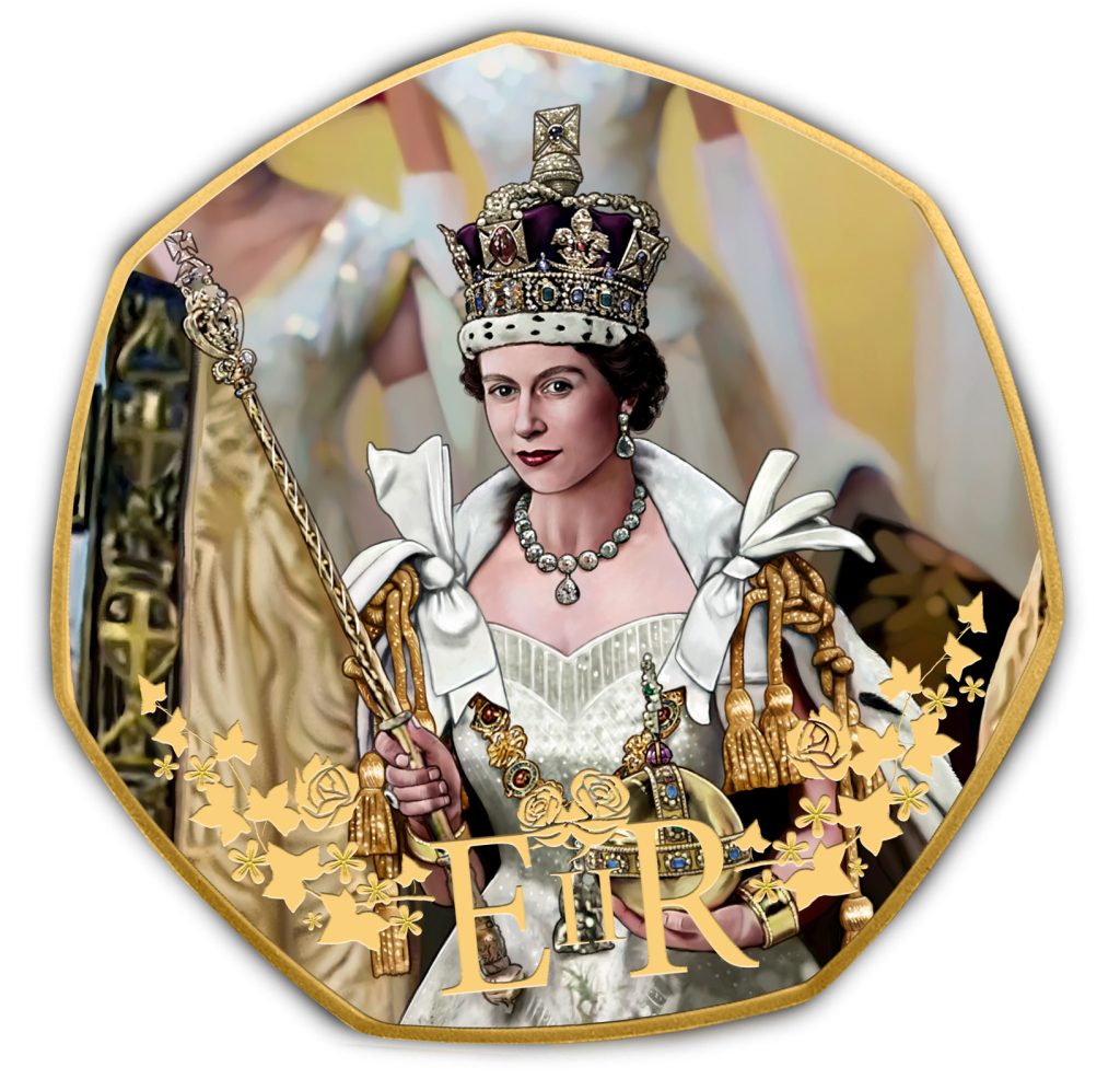 1953 Coronation F NO BG 1 1024x986 - Honouring a Remarkable Reign: The Queen Elizabeth II Memorial Tribute Commemorative