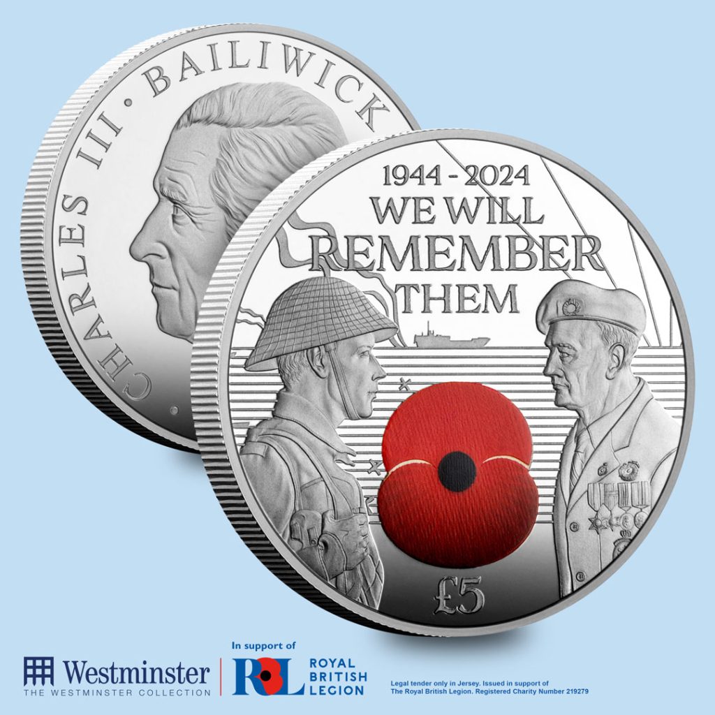 CL Email Images RBL 5 Range 1 1024x1024 - A Closer Look: The Brand New 2024 Royal British Legion £5 Coin