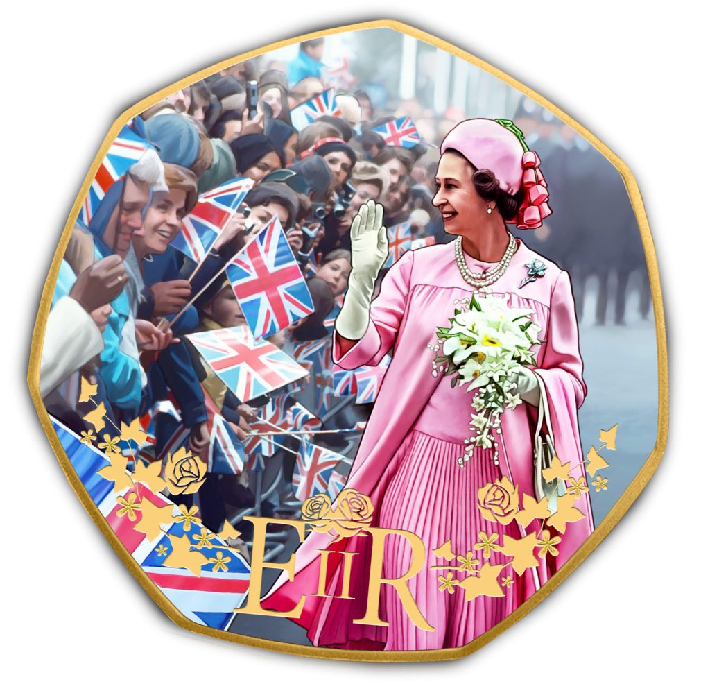 Silver Jubilee No BG 1 1024x986 - Honouring a Remarkable Reign: The Queen Elizabeth II Memorial Tribute Commemorative