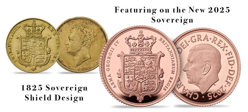 1825 shield back on 2025 sov - Revealed: The UK Sovereign&#8217;s Biggest Transformation Yet