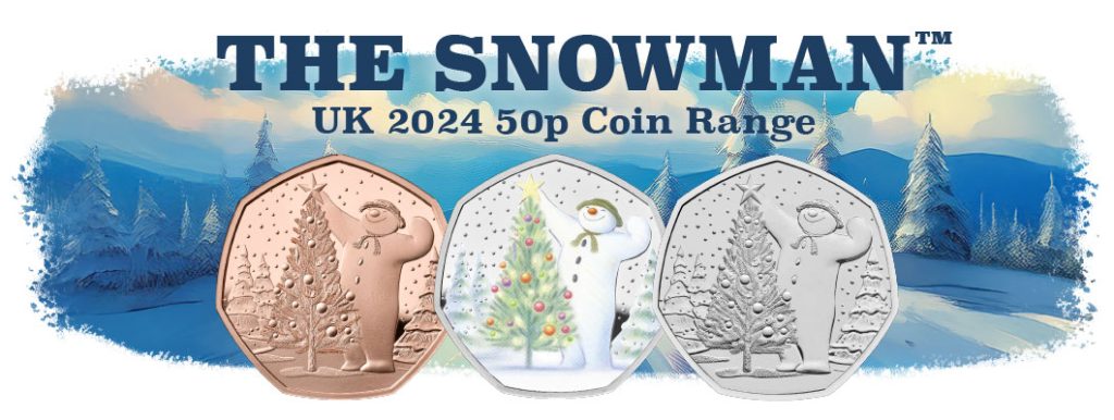 DN 2024 UK The Snowman 50p homepage banner 1024x386 - The Magic of the Snowman™ Returns: A Look at the New 2024 Snowman 50p Coin