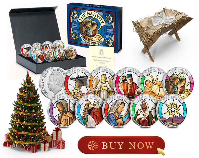 nativity coins - Our Top Christmas Collectables