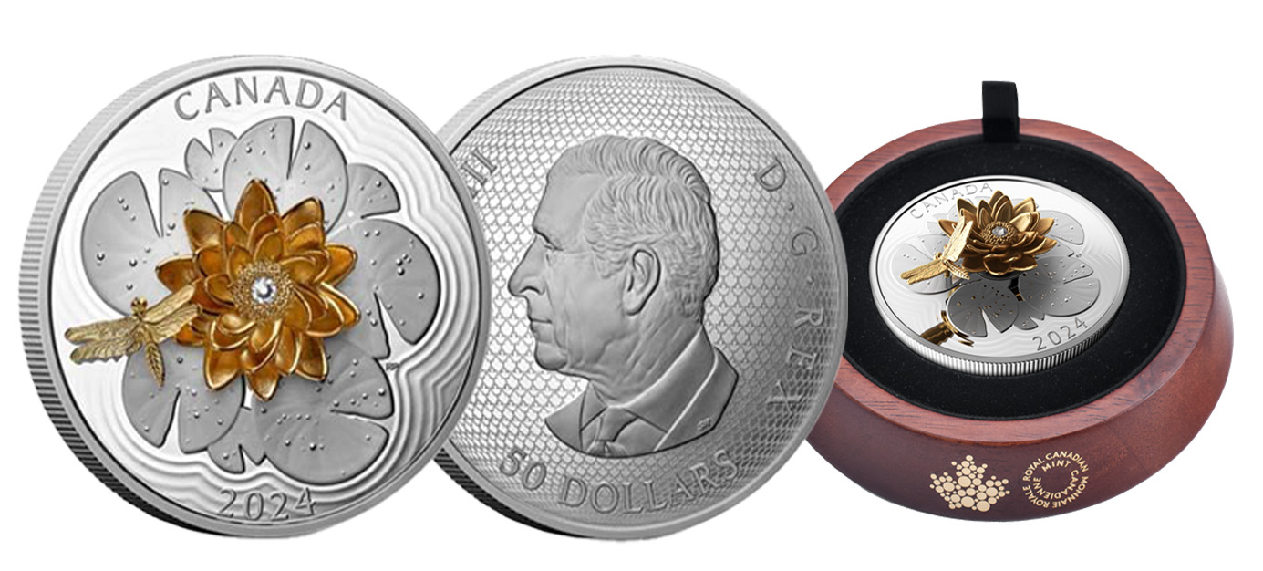 cl dragonfly and the bloom silver 5oz coin 5 1 - The Dragonfly and the Bloom Fine Silver Proof Coin: A Touch of Magic