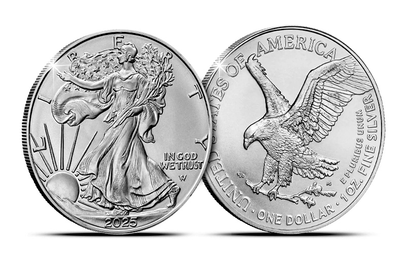 2025 American Eagle - 2025 Silver Flagship Coins of the World