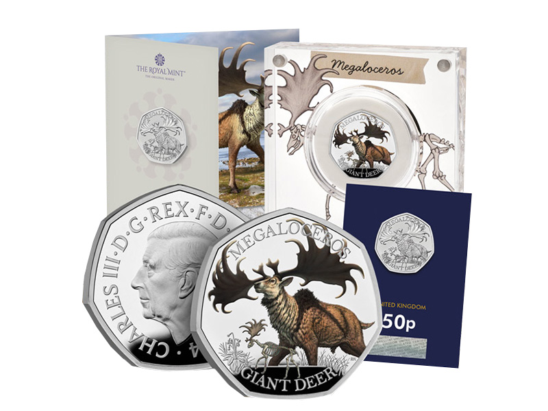 Blog prod image Deer - Explore the Ice Age Giants 50p series