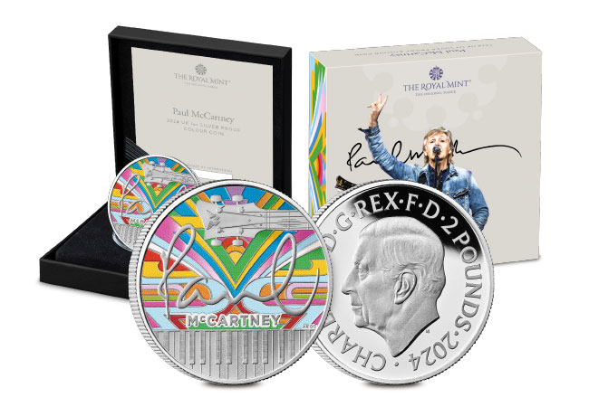 DN 2024 music legends Paul McCartney BU 5 Silver Colour 1oz product images 9 1 - Sir Paul McCartney Makes Headlines with New Brand new UK £5 Coin