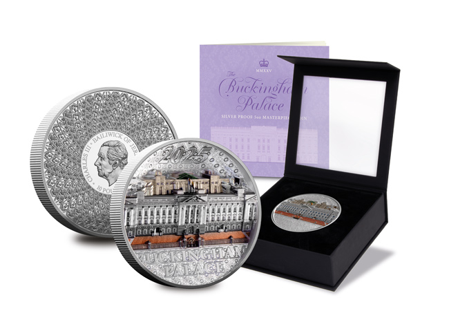 Buckingham Palace coin - Buckingham Palace Silver Masterpiece Coin: 200 Years of History