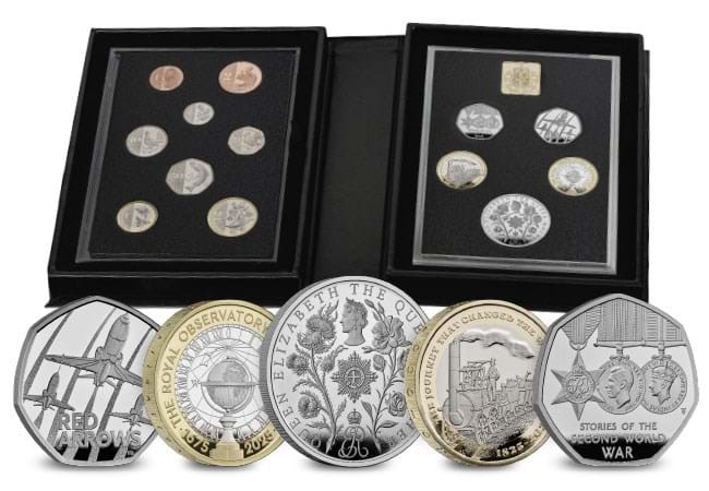 Official UK 2025 Proof Annual Coin Set - 2025 UK Annual Coin Sets: Available Now!