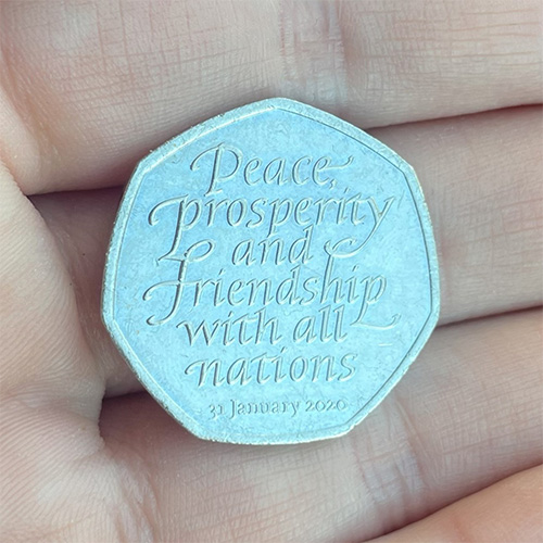 31 january 2020 brexit 50p - The Rare Brexit 50p: Have you got one?