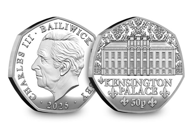 jersey royal residences silver kensington 50p - Introducing the 2025 Royal Residences 50p Collection