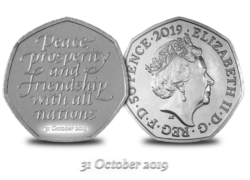 rare brexit 50p coins - The Rare Brexit 50p: Have you got one?