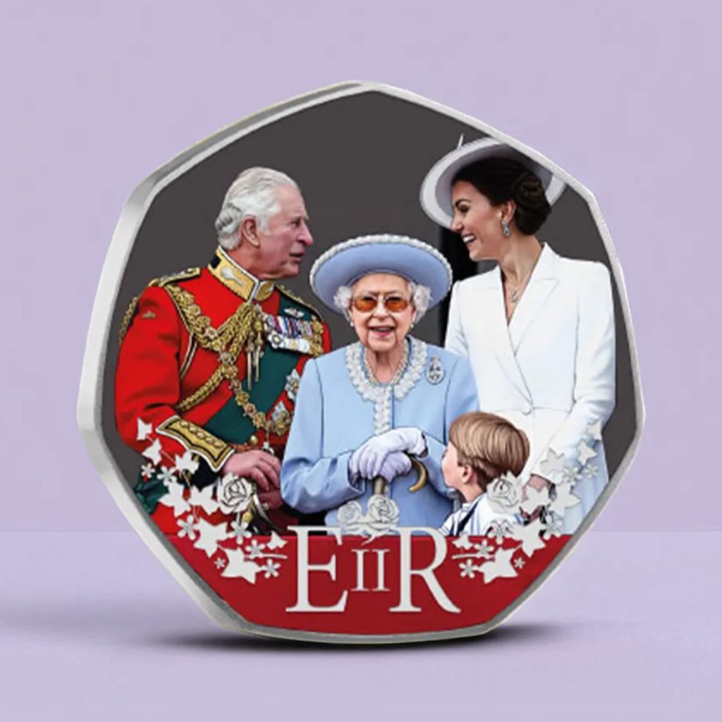 2022 Platinum Jubilee Longest Reigning Monarch Heptagonal Collection 2 1024x1024 - Celebrating Queen Elizabeth II: The Longest Reigning Monarch Collection