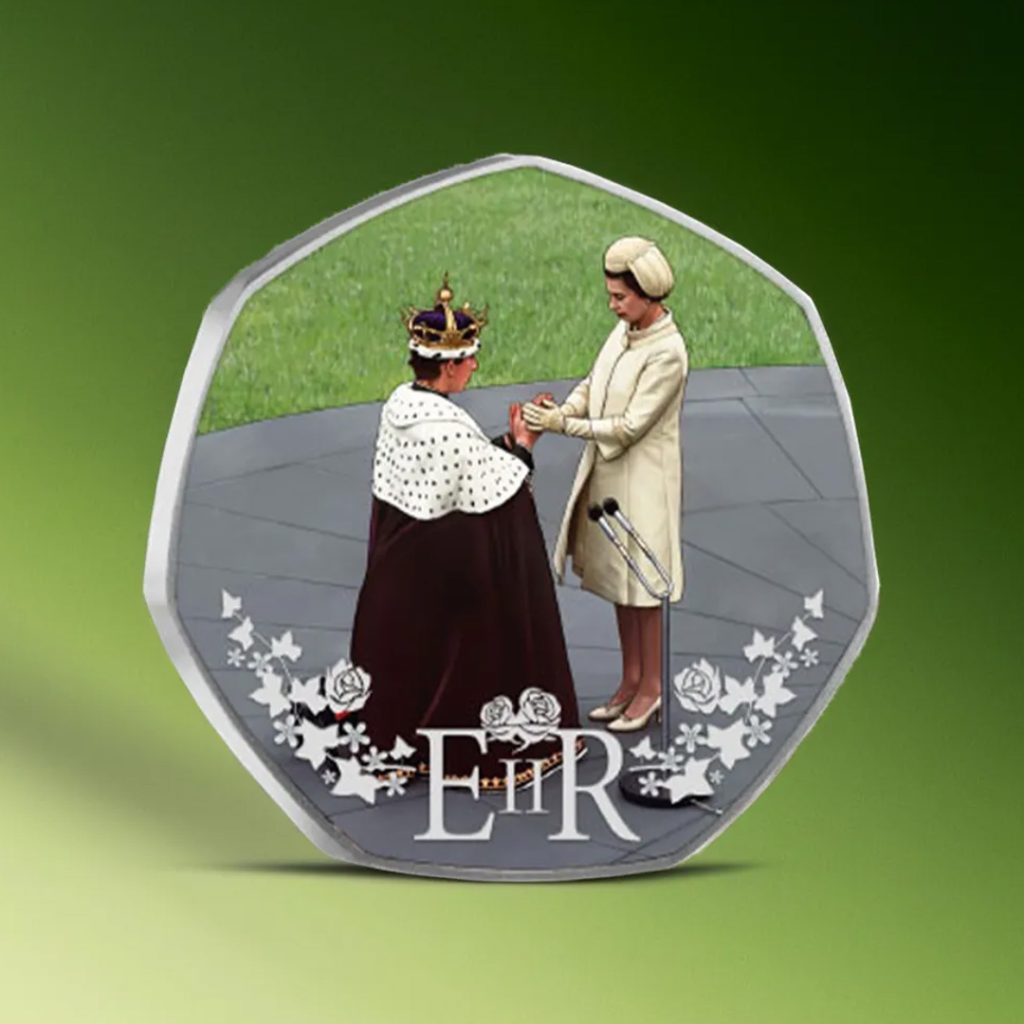 Celebrating Queen Elizabeth II: The Longest Reigning Monarch Collection Prince of Wales Investiture 1969 Longest Reigning Monarch Heptagonal Collection 1024x1024 - Celebrating Queen Elizabeth II: The Longest Reigning Monarch Collection