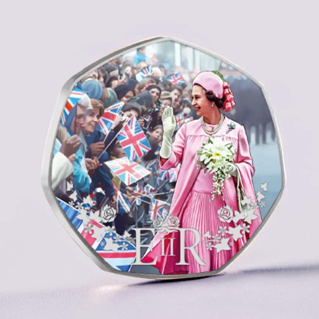 Silver Jubilee 1977 Longest Reigning Monarch Heptagonal Collection 1 1024x1024 - Celebrating Queen Elizabeth II: The Longest Reigning Monarch Collection