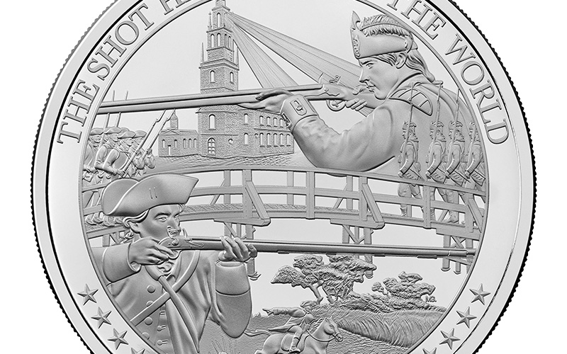 The Battle of Independence 2025 1oz Silver Proof Coin blog image 4 - The UK 2025 American War of Independence Silver 1oz Coin