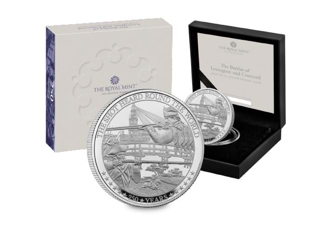 The Battle of Independence 2025 1oz Silver Proof Coin blog image 6 - The UK 2025 American War of Independence Silver 1oz Coin