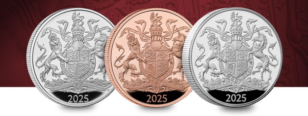 A Royal Milestone in Coinage: The Coat of Arms of His Majesty King Charles III CL UK 2025 Coat of Arms KCIII 25 1 1024x386 - A Royal Milestone in Coinage: The Coat of Arms of His Majesty King Charles III