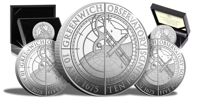 The £5 Coin Celebrating 350 Years of the Royal Observatory Greenwich greenwich observatory range - The £5 Coin Celebrating 350 Years of the Royal Observatory Greenwich