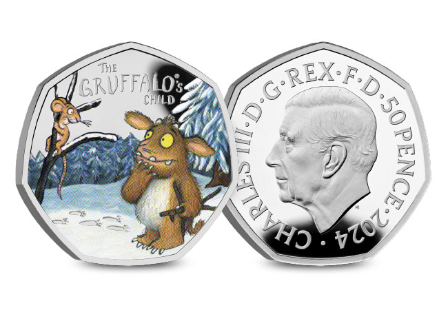 Could the 2025 UK Zog 50p be RARER than the sell-out Gruffalo 50p? DN 2024 The Gruffalos chilrd bu silver colour 50p product images 6 - Could the 2025 UK Zog 50p be RARER than the sell-out Gruffalo 50p?