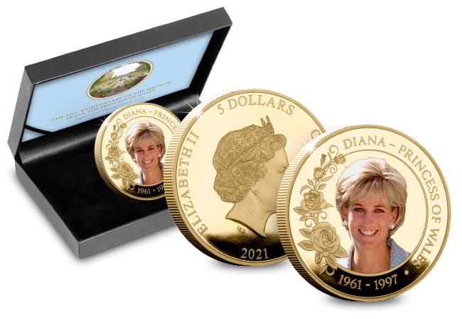 dn 2021 cook island diana supersize photographic silver 5oz silver proof coin product images 3 - Princess Diana Collectables: Honouring the People&#8217;s Princess