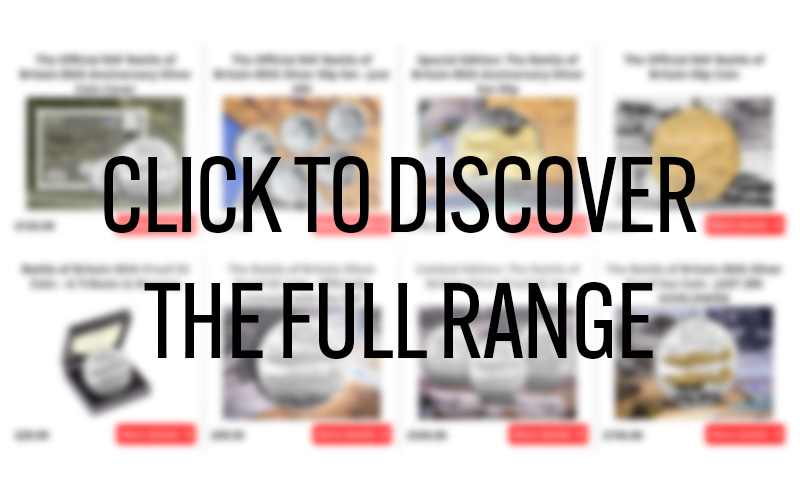 Commemorating Courage: The Battle of Britain Coin Range The Battle of Britain 5 coin range - Commemorating Courage: The Battle of Britain Coin Range