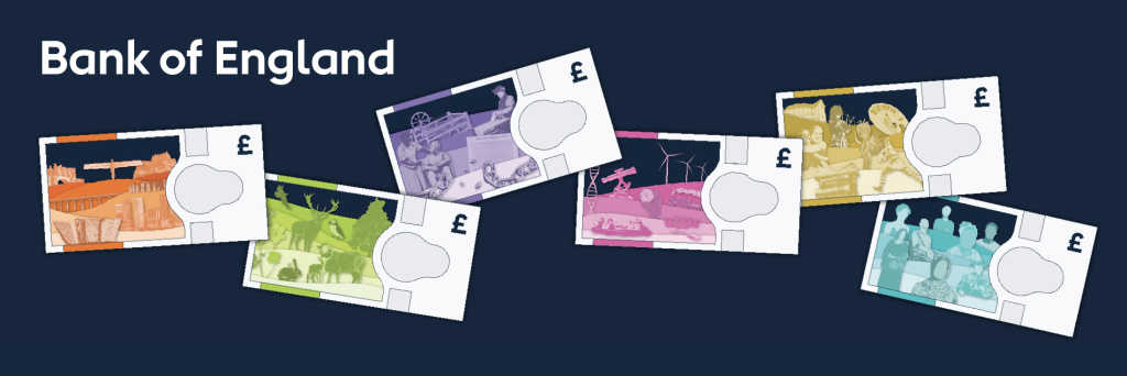 bank of england bank note design 1024x342 - Help Redesign the UK&#8217;s Banknotes: Public Invited to Choose New Themes