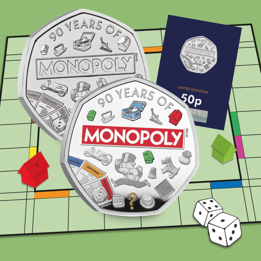 UK 2025 Monopoly 50p Coin Range digital assets DY 11 1024x1024 - Celebrating 90 Years of MONOPOLY – A Collector’s 50p Treasure