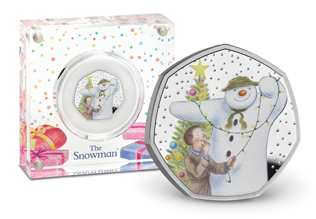 The 2025 Snowman 50p Range Digital Assets AT 15 - JUST RELEASED: The 2025 The Snowman™ 50p — The UK’s Most Magical Christmas Tradition Continues!